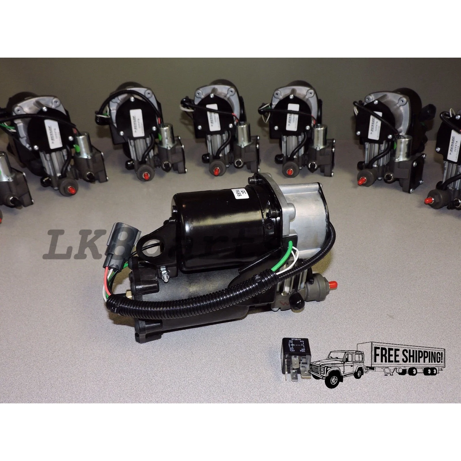 Suspension Air Compressor + Relay - Image 5