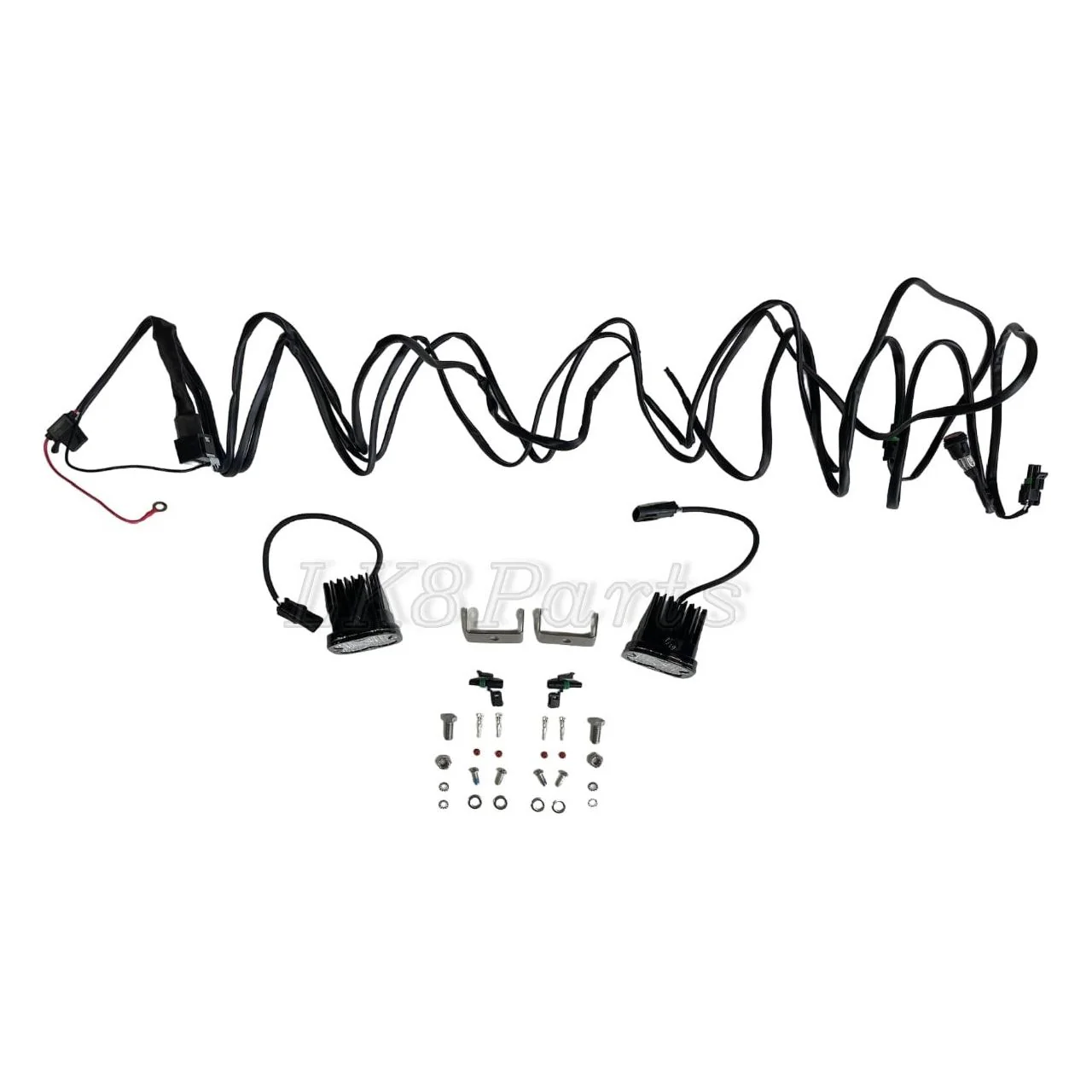 Baja Designs Squadron Sport LED Auxiliary Light Pod Pair - Clear Wide Cornering - Image 6