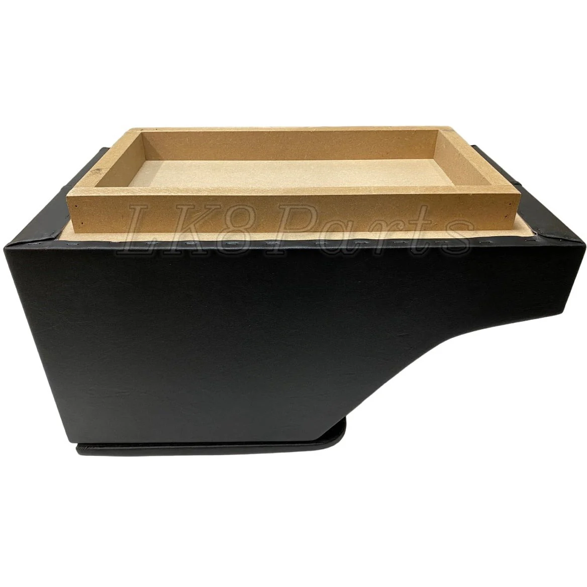 Black Cubby Box w/ Cup Holder - Image 8