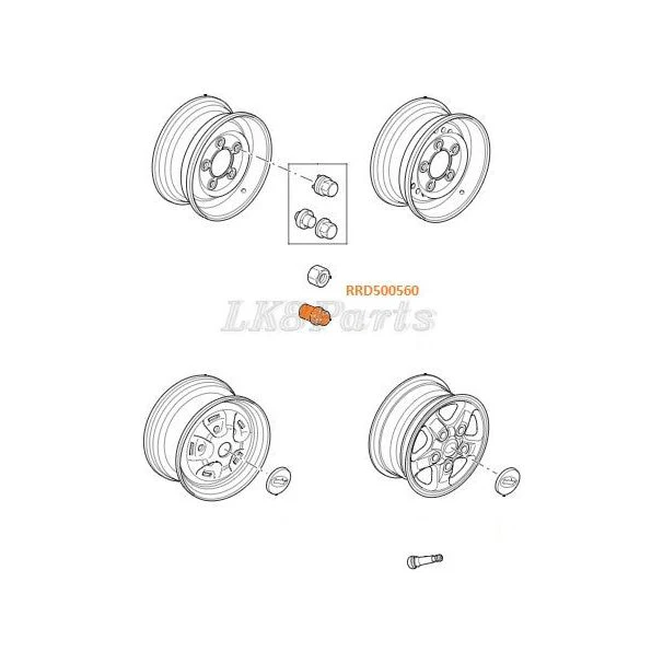 BLACK WHEEL LUG NUT SET of 20 - Image 5