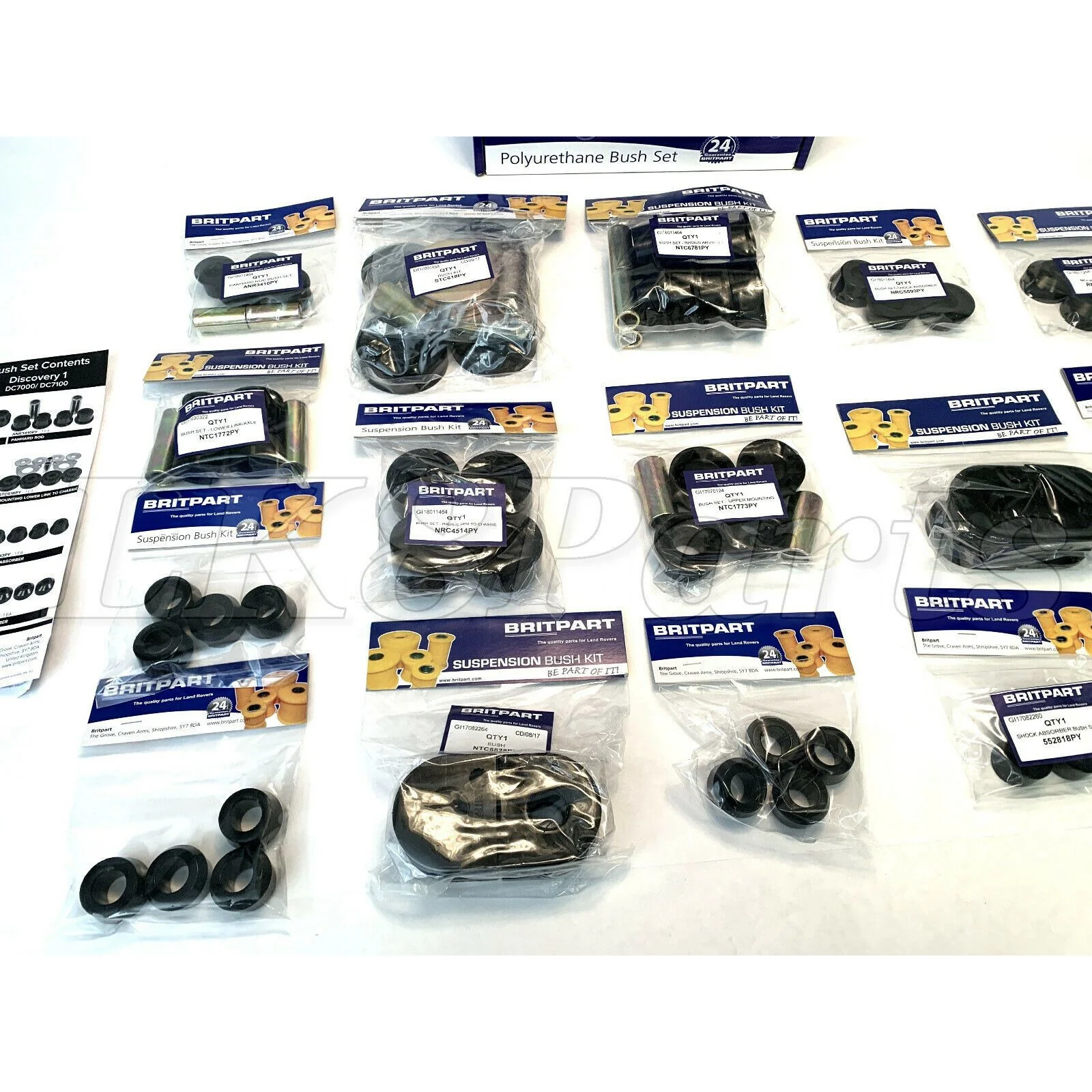 Britpart Bushing Set - Complete Polybush - Image 3