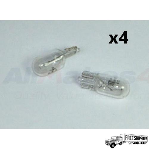 Capless Side Repeater Bulb 12volt Set x4