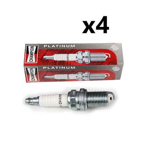 Champion Spark Plug Set x4