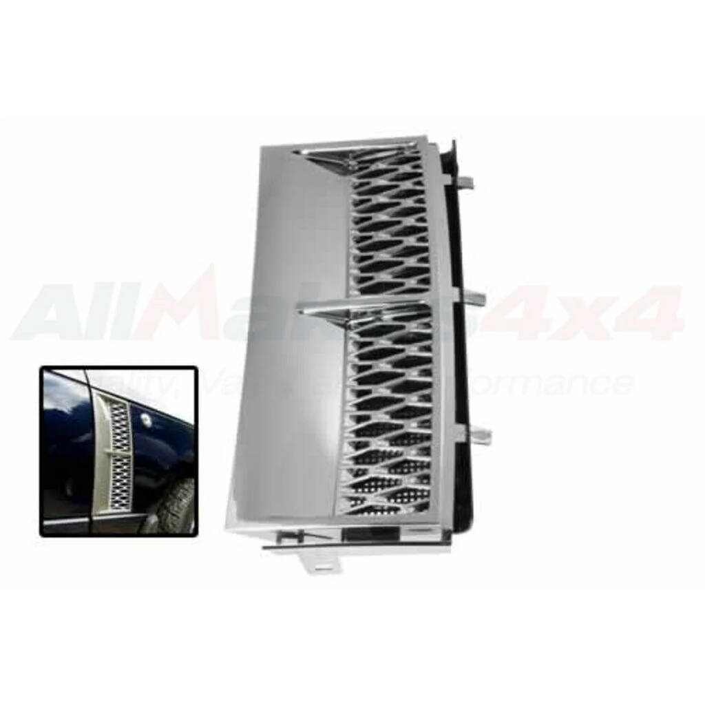 CHROME GRILLE AIR INLET RH RIGHT JAK500300LQVC NEW