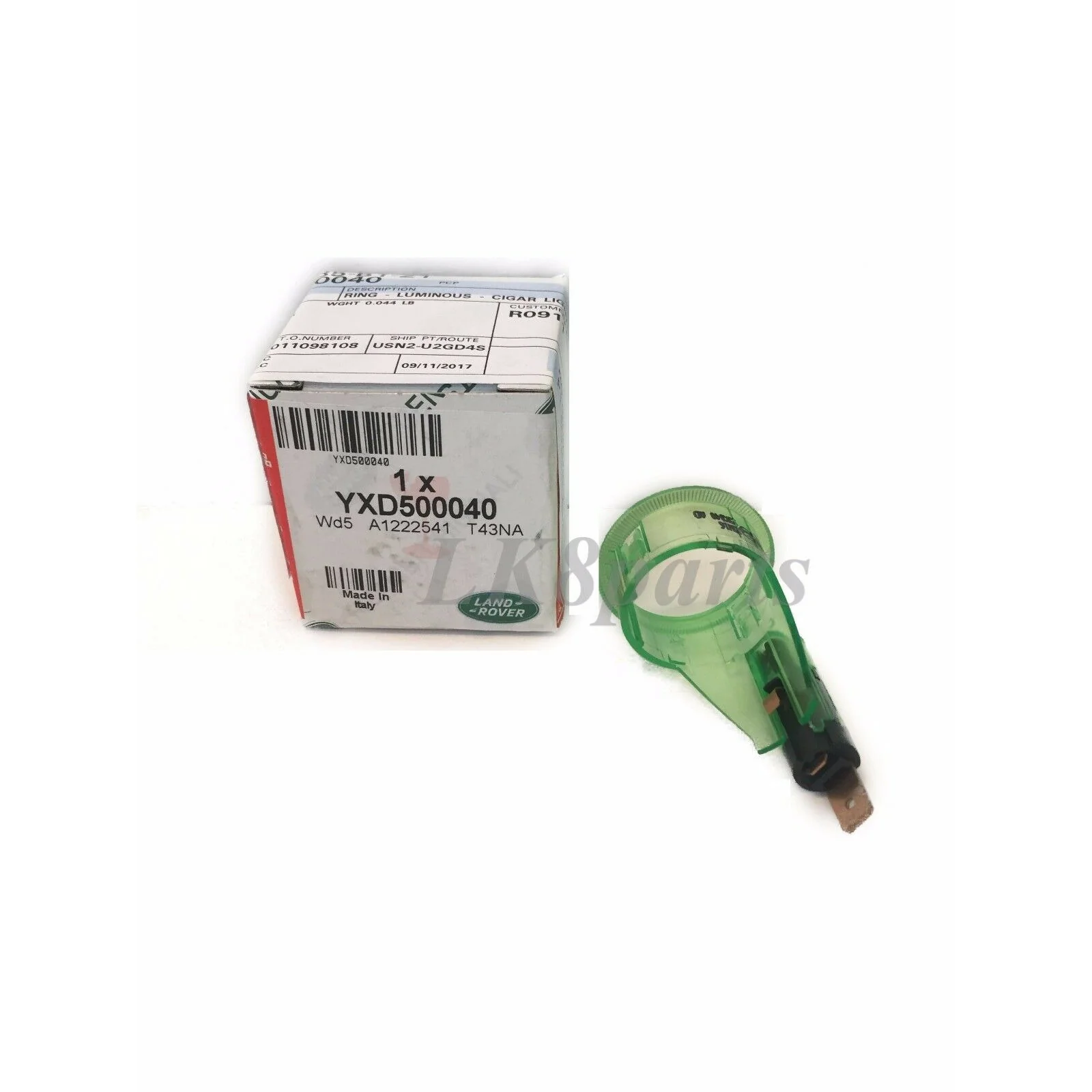 CIGAR LIGHTER GREEN RING GENUINE - Image 2