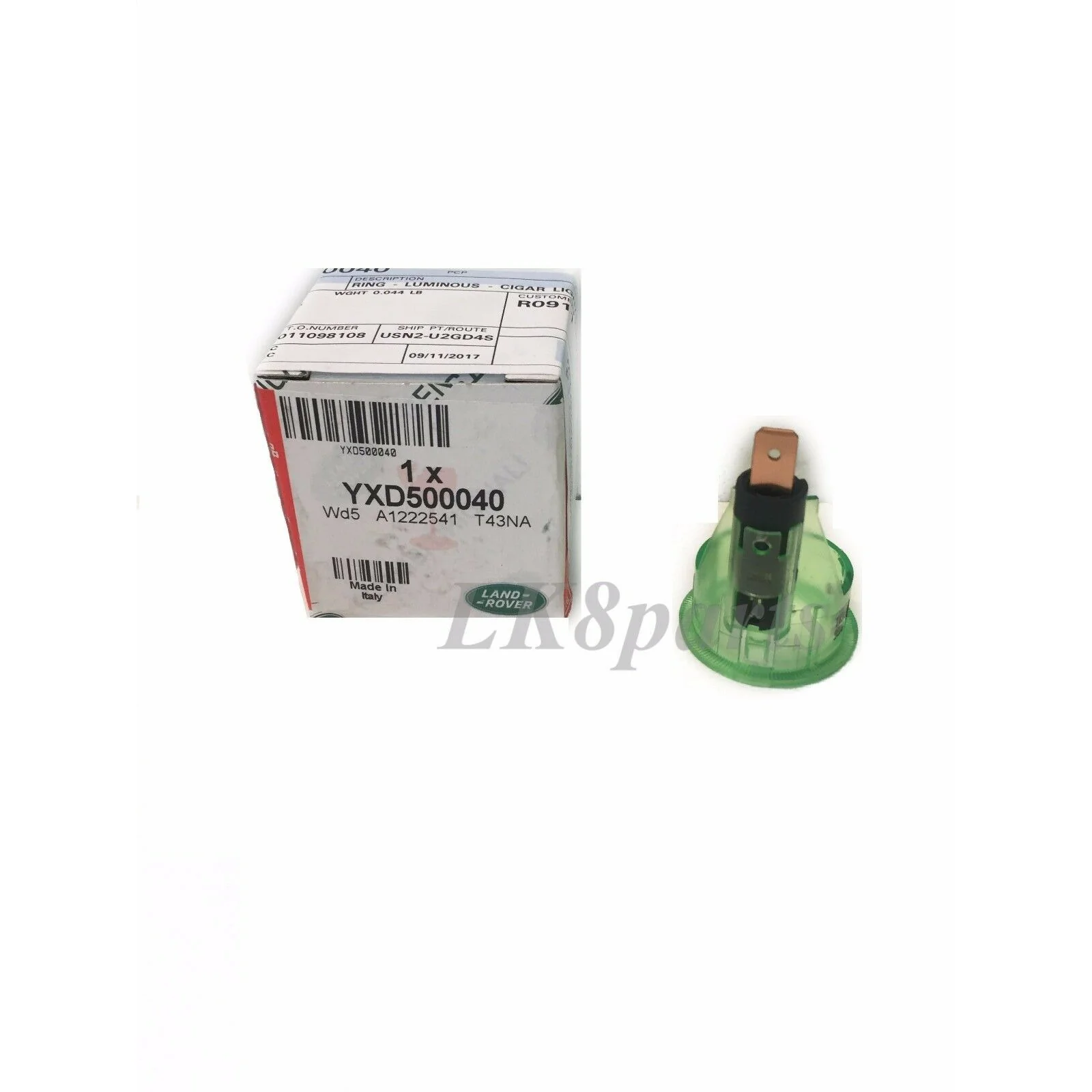 CIGAR LIGHTER GREEN RING GENUINE - Image 3