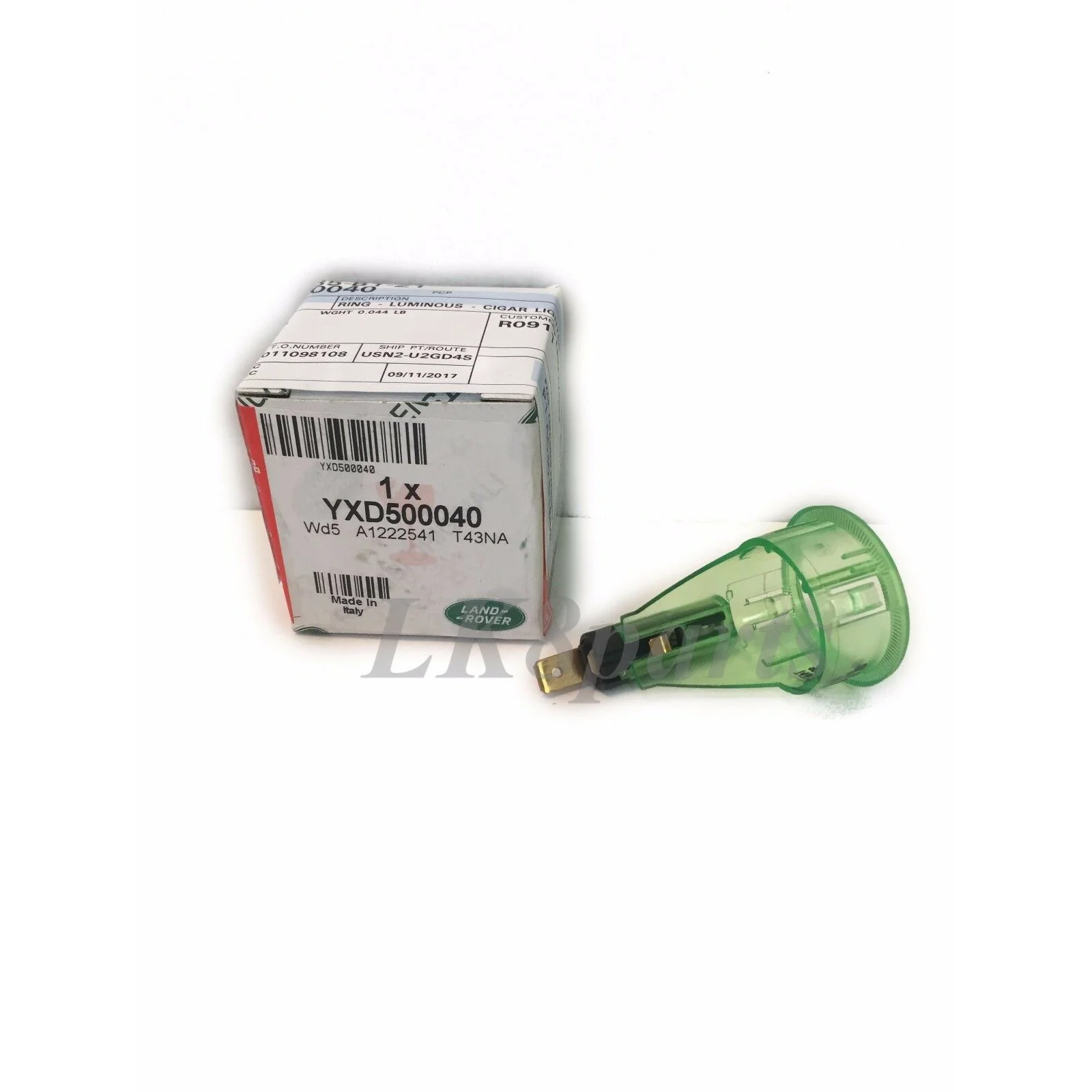 CIGAR LIGHTER GREEN RING GENUINE - Image 4