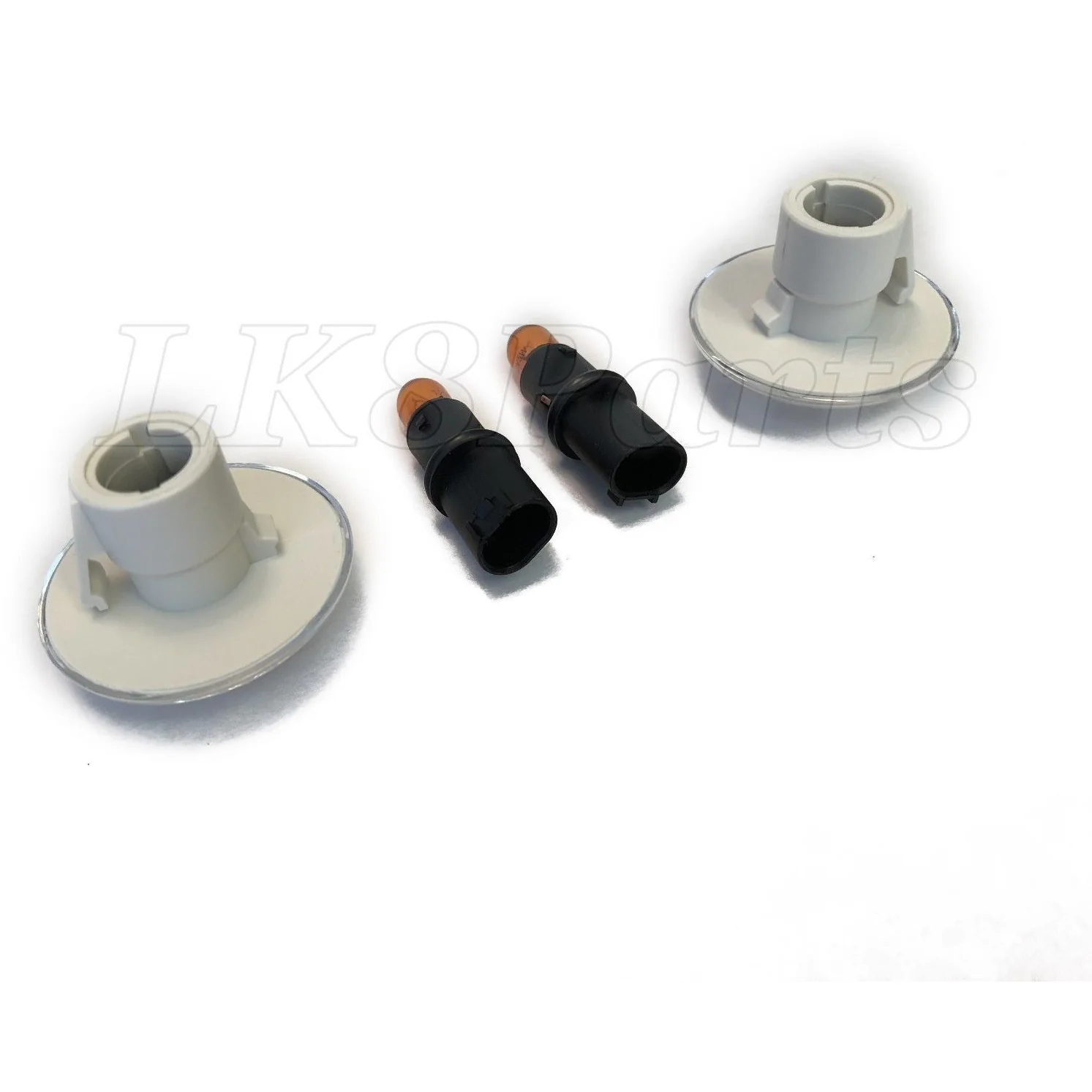 Clear Side Marker Repeater Lamp Set of 2 - Image 2