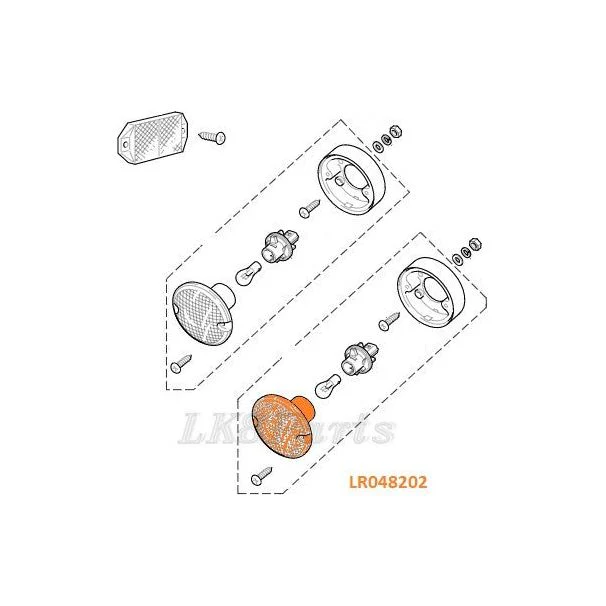 Rear Reverse Lamp Assembly - Image 2