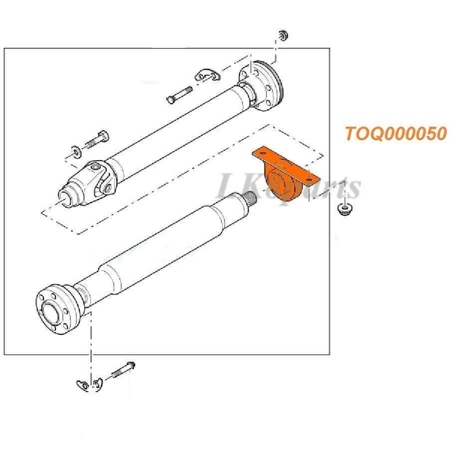 DRIVE SHAFT DRIVESHAFT SUPPORT BEARING - Image 4