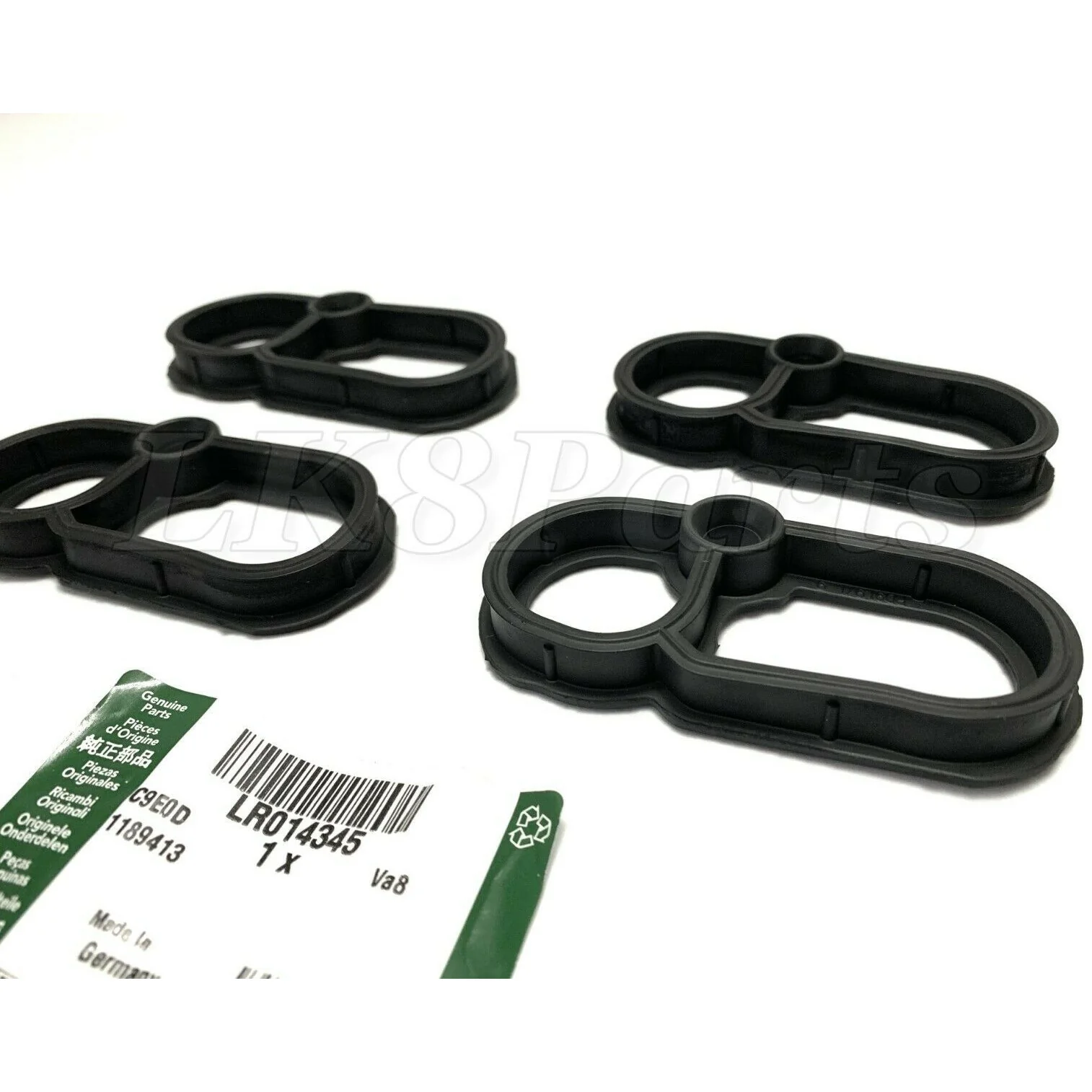 Driver Left Spark Plug Tube Seal Set x4 Genuine - Image 2