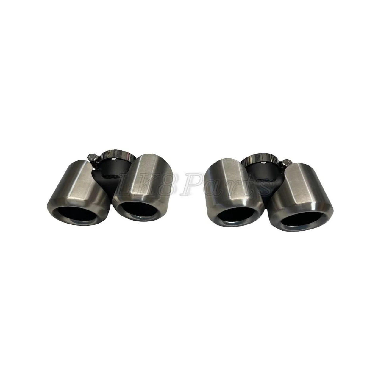 Dual Exhaust Tips - Defender L663 P400 - Image 2