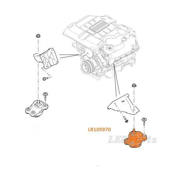 Engine Mounting Bracket Genuine - Image 2