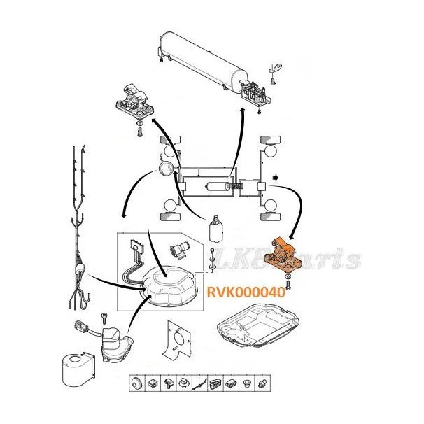 Front Air Suspension Solenoid Valve 2003-2005 L322 - Image 2