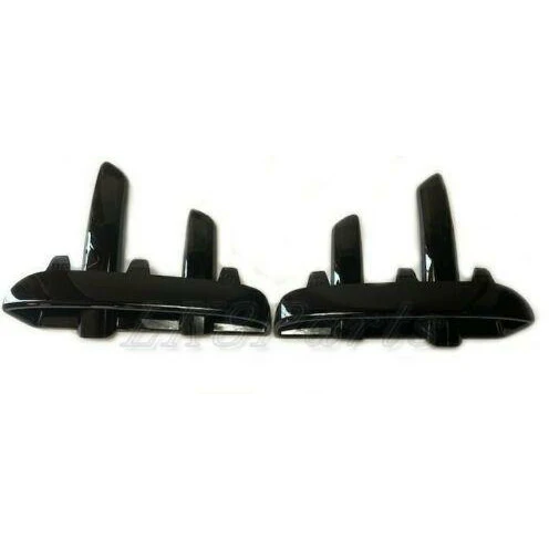 Front Bumper Dynamic Gloss Back Vent Trims HSE Upgrade