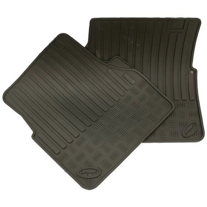 Front Floor Mat Mats Set Rubber
