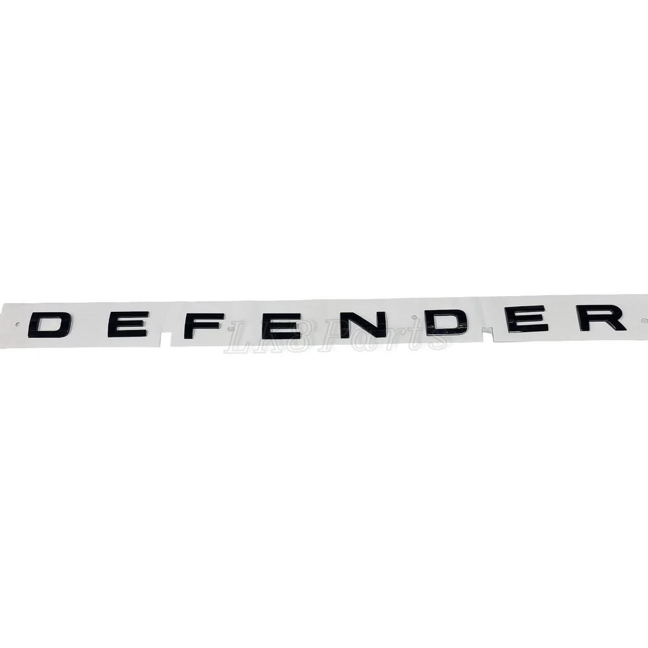 Defender L663 Genuine Gloss Black Hood Lettering Kit - Image 3