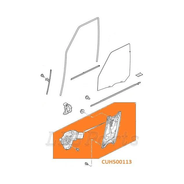 FRONT WINDOW REGULATOR LEFT LH - Image 7