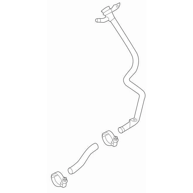 Fuel Filler Neck Genuine LR082774