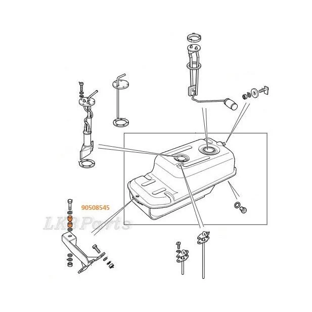 Fuel Tank Mounting Rubber - Image 5