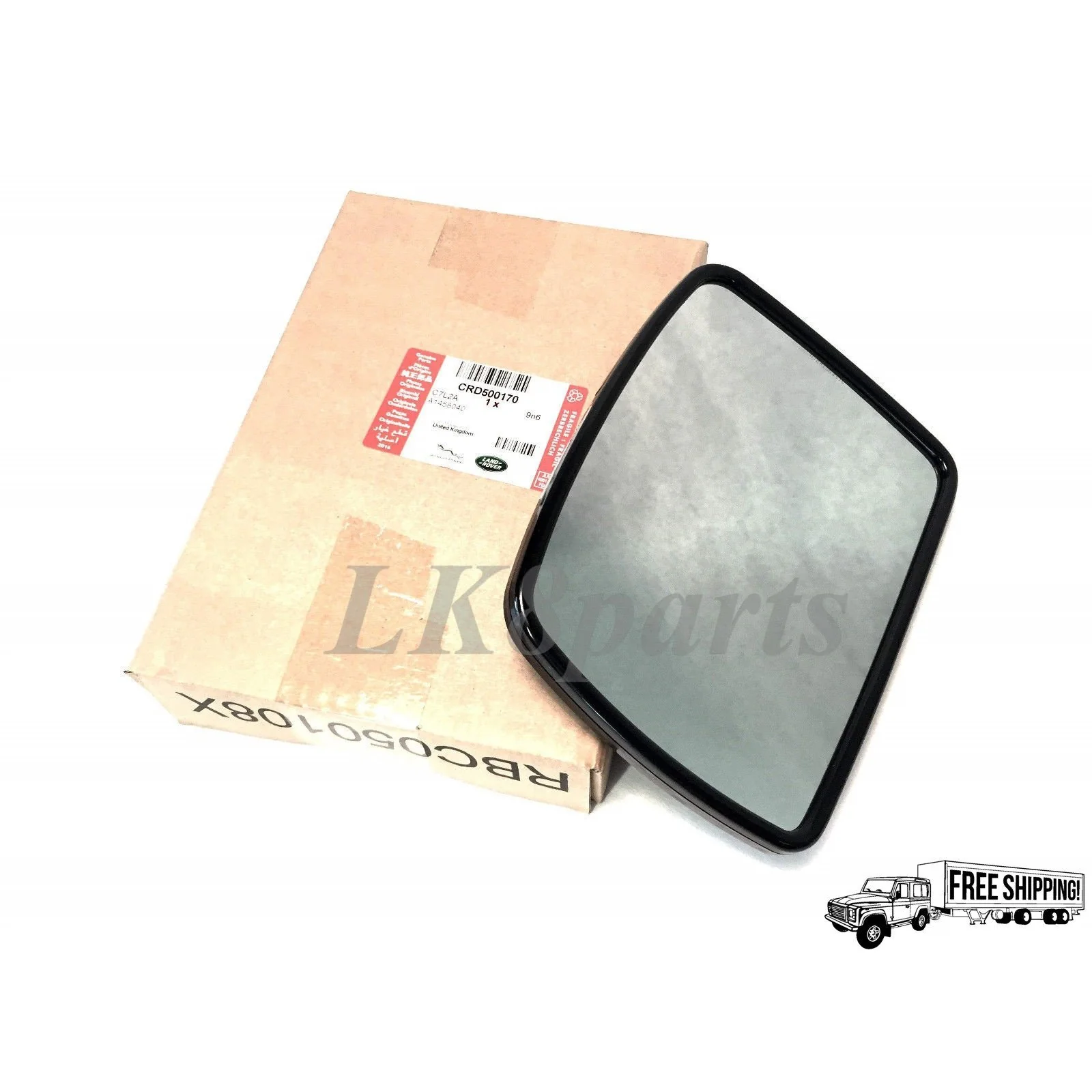GENUINE ELECTROCHROMATIC REAR VIEW MIRROR GLASS LH - Image 2