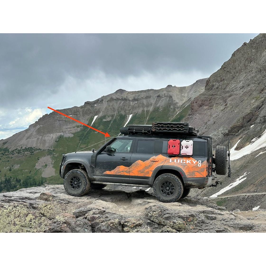 Gloss black snorkel top - Image 2