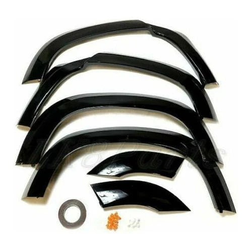 DEFENDER L663 GLOSS BLACK STEALTH PACK FENDER FLARES - Image 3