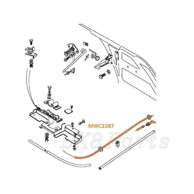 Hood - Cable Bonnet Release - Image 5
