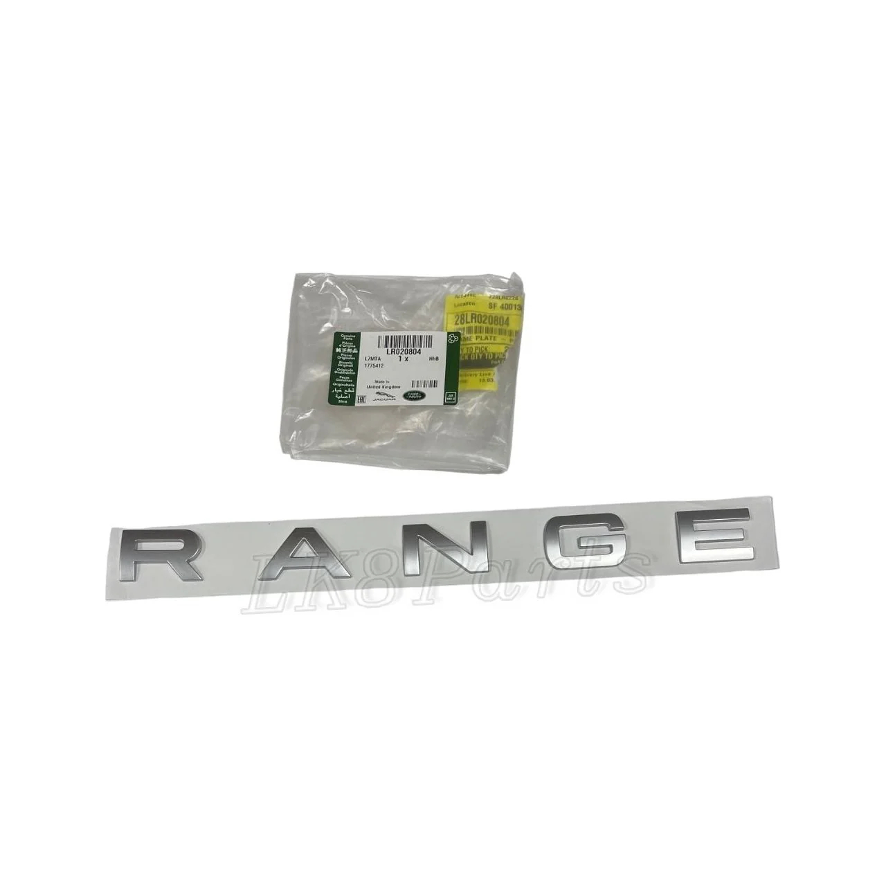 Hood Decal Set "Range Rover" 10-11 - Image 2