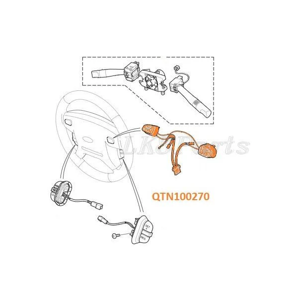 Land Rover  Horn Switch Kit Genuine - Image 4