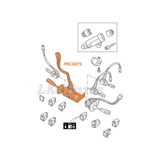 INDICATOR / DIPPED BEAM / HORN SWITCH - Image 6