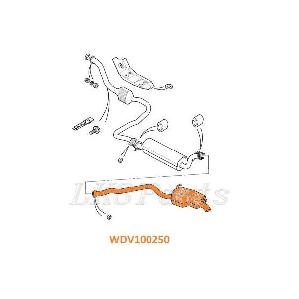 TAIL REAR END PIPE EXHAUST MUFFLER - Image 2