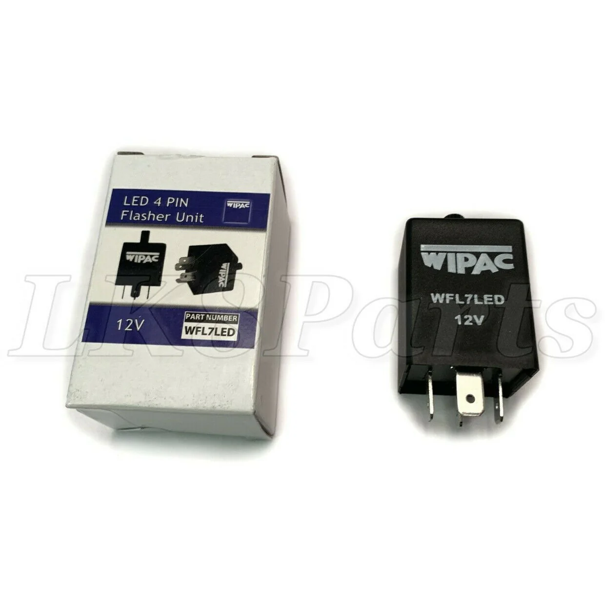 Wipac LED Flasher Relay 4 Pin 12V