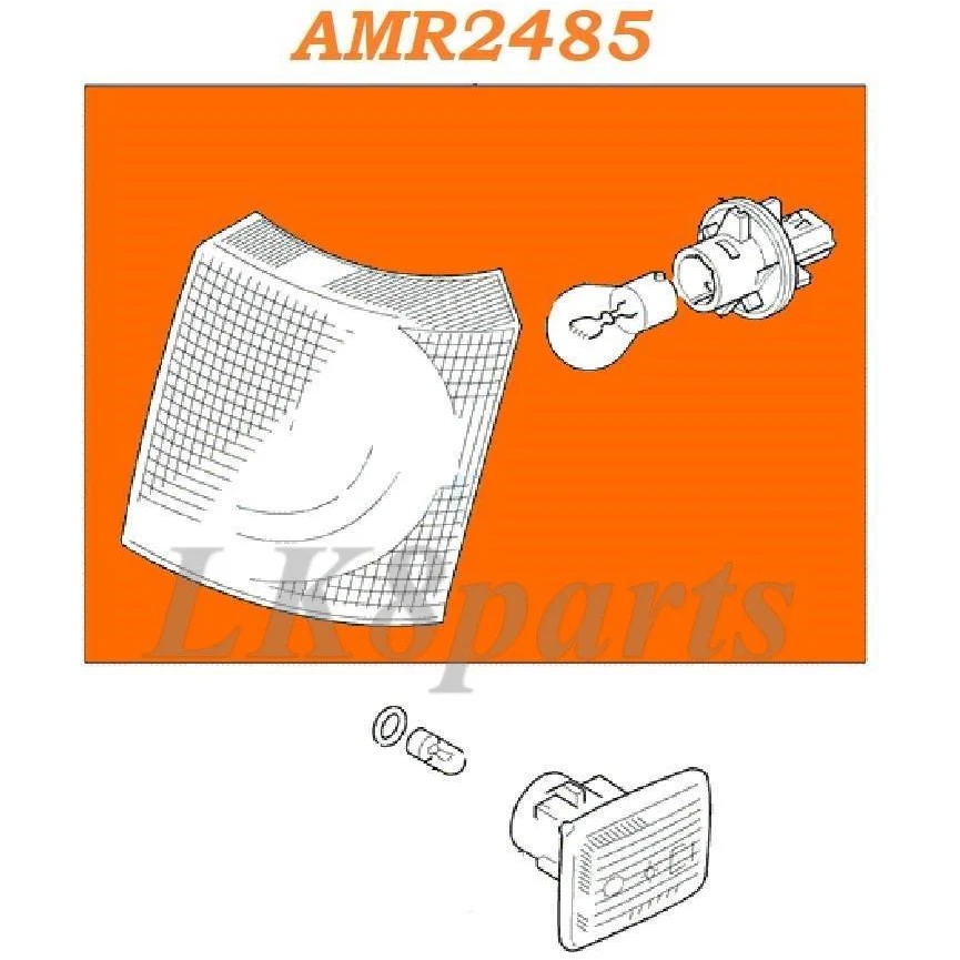 LEFT FRONT TURN SIGNAL LIGHT LAMP LEFT LH GENUINE - Image 2