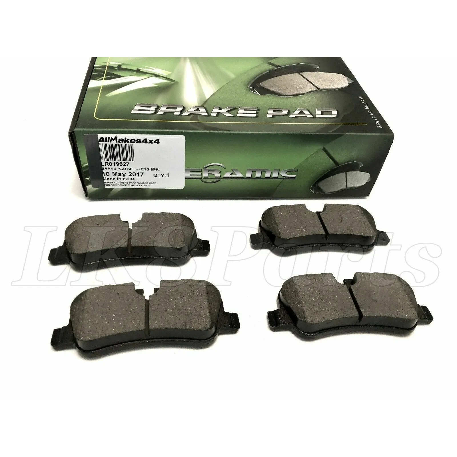 LR019627-Rear Brake Pad Set fits LR3 LR4 Range Rover Sport