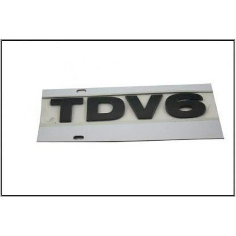 Rear Tail Gate Plate Decal Brunel Badge