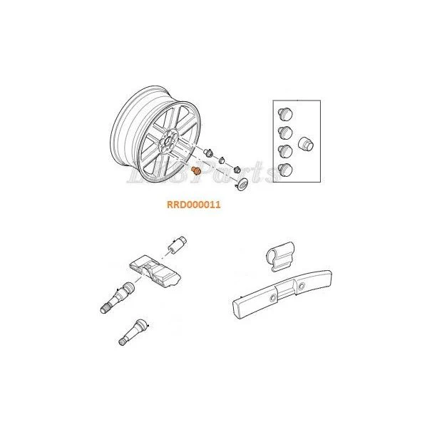 Wheel Lug Capped Nut - Image 2
