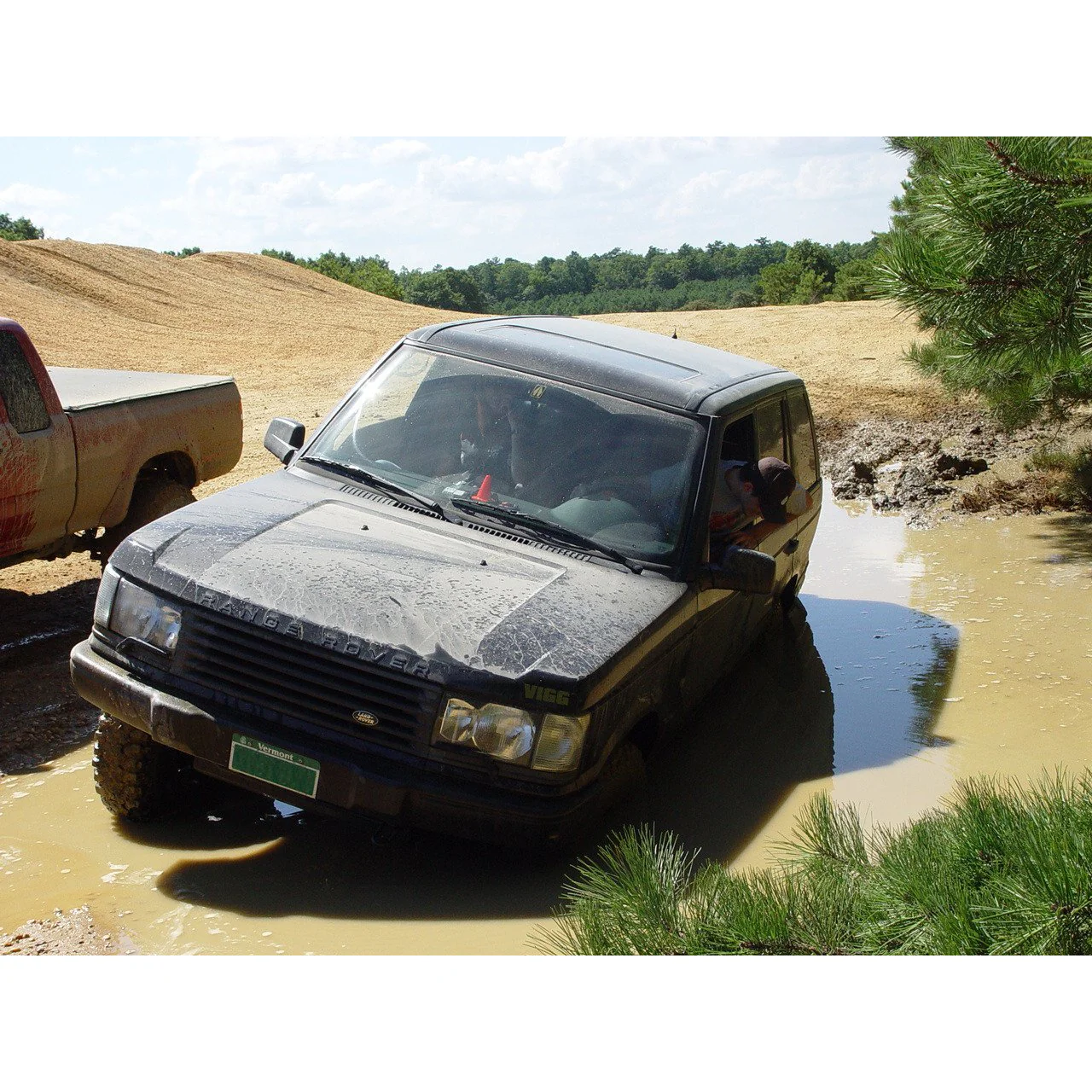 RANGE ROVER P38 HOOD BLACKOUT - Image 2