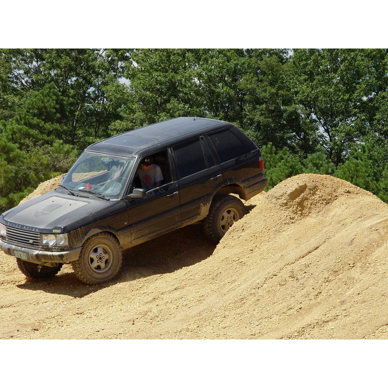 RANGE ROVER P38 HOOD BLACKOUT - Image 3