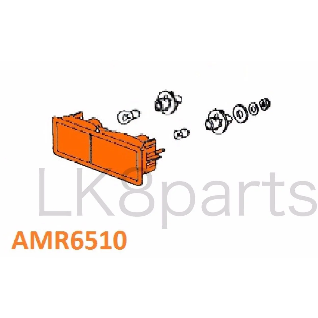 Rear Bumper Lamp Light Right RH Passenger - Image 5
