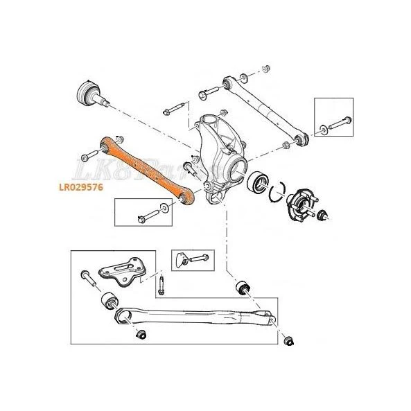 Rear LH/RH Suspension Stabilizer Link Arm - Image 10