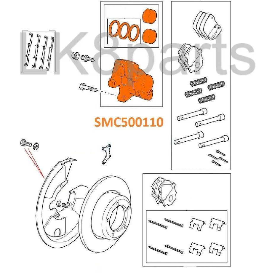 REAR RH BRAKE CALIPER - Image 4