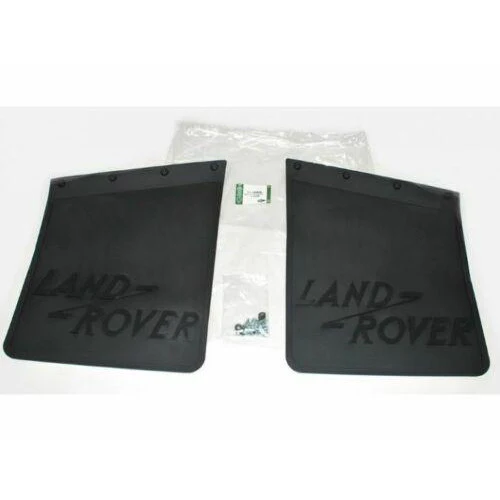 Rear Rubber Mud Flap Set Genuine