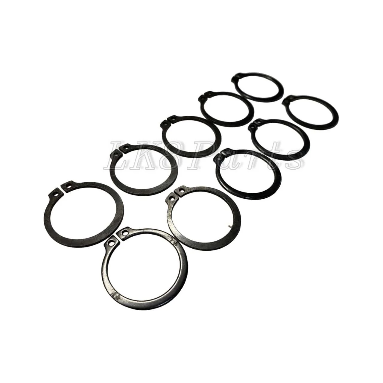 Set of 10 Land Rover Circlips - Image 3