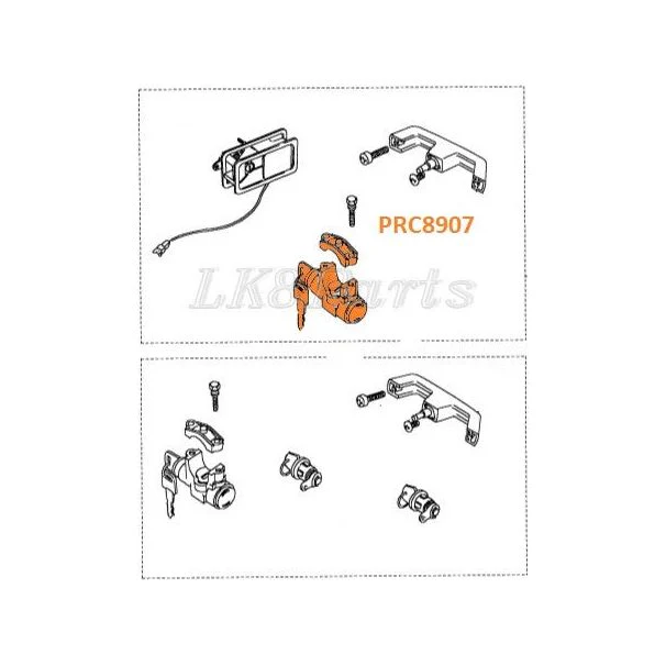 STEERING COLUMN LOCK ASSY MANUAL - Image 7