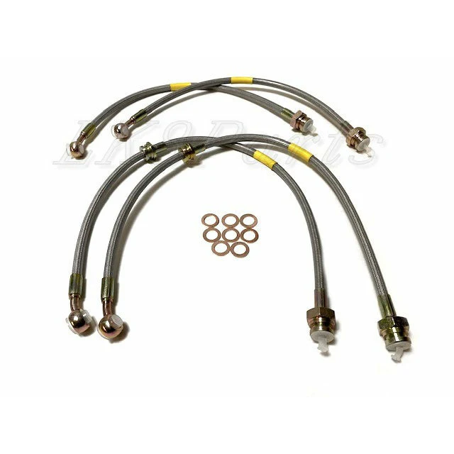 Stock Length DISCOVERY 2 STAINLESS STEEL BRAIDED HOSES - Image 2