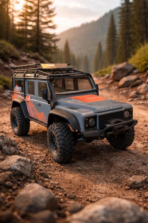 Land Rover Defender 110 Lucky 8 Wrap 1/18 Scale TRX4M