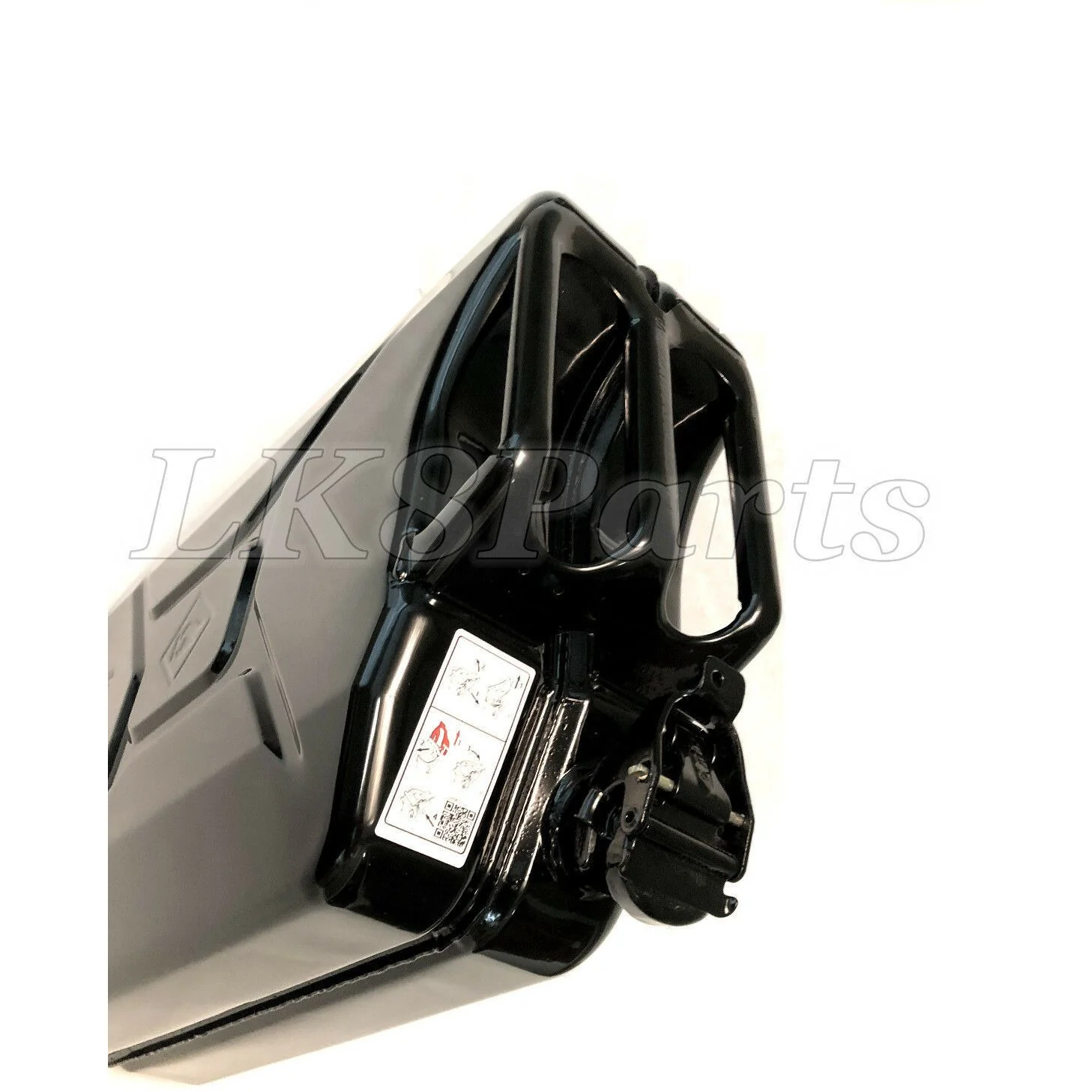 Wavian Steel Jerry Can Black Can 20L / 5 Gallon NATO Spec - Image 2