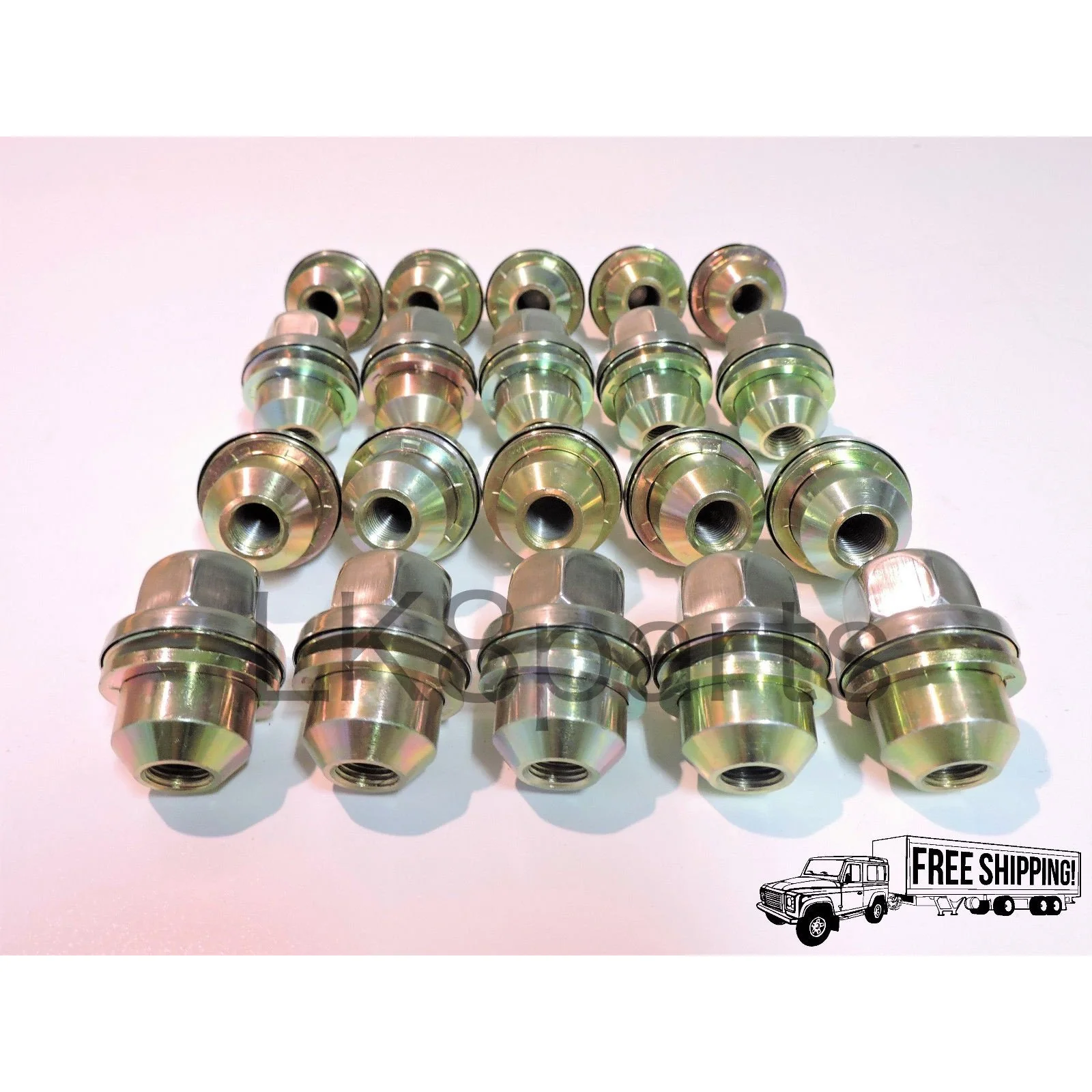 D2/P38 Alloy Wheel Lug Nut Kit - Set of 20 - Image 2