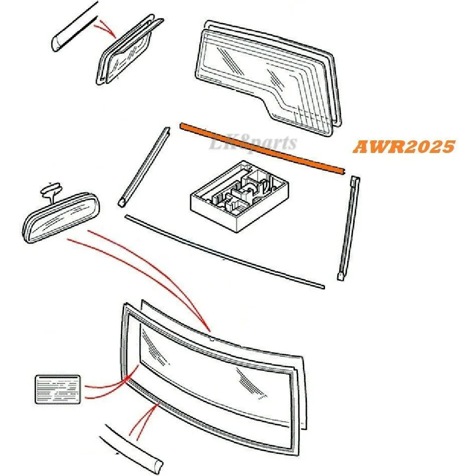 AWR2025 Windscreen Upper Finisher – Discovery I (1994–1999) - Image 2